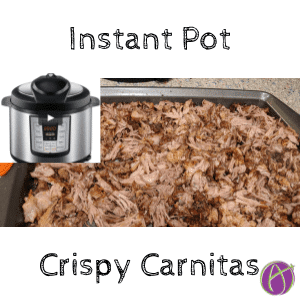 Instant Pot Crispy Carnitas - Teacher Tech